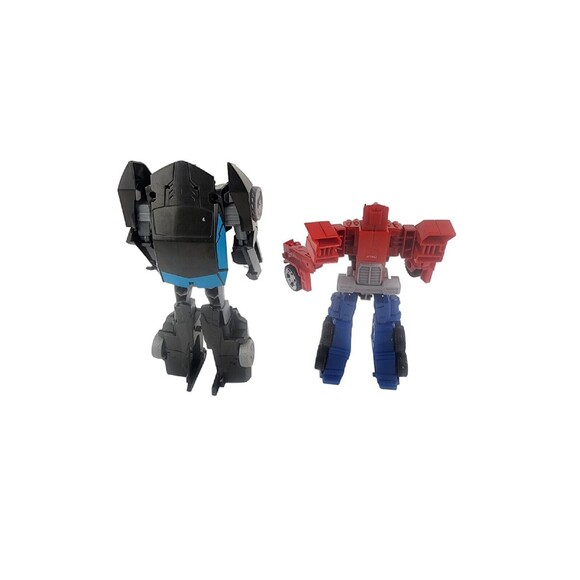 Transformers Generations Cyber Battalion Optimus Prime & Night Ops Bumblebee Lot - Picture 3 of 9